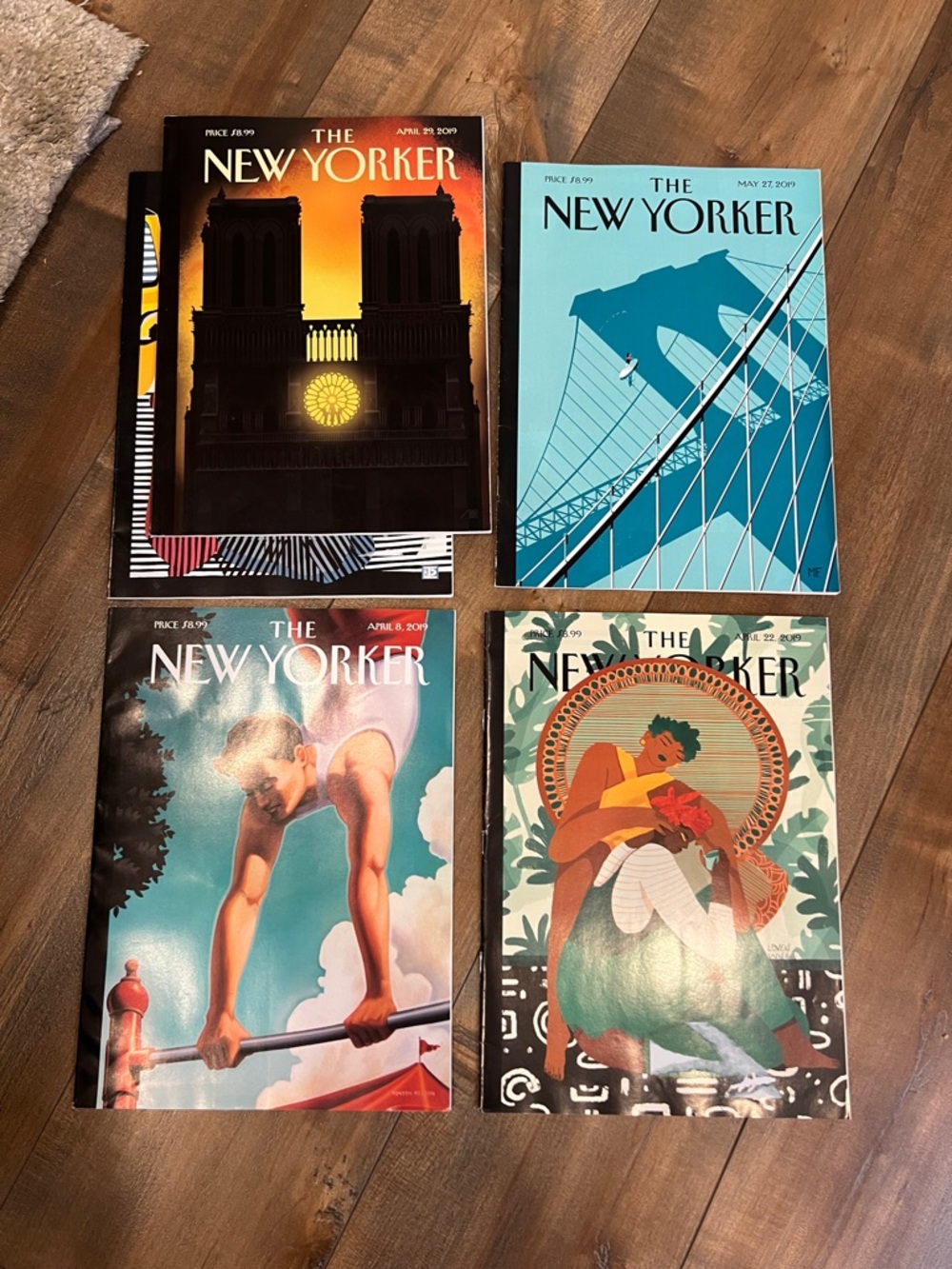 3️⃣0️⃣ New Yorker Magazines -
Set of 3️⃣0️⃣ from 2018-2019